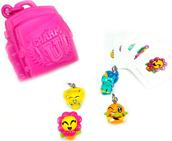 Минифигурка Charm U Брелок "Рюкзак" с 4 шармами-подвесками CU30010