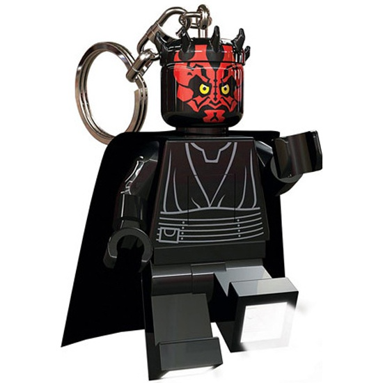 Брелок-фонарик для ключей LEGO Star Wars Дарт Мол LGL-KE13