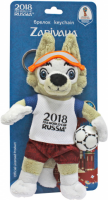 Брелок FIFA-2018 Волк Забивака, 16см Т11001