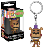 Брелок для ключей Funko Pocket POP! Keychain FNAF Pizza Sim Rockstar Freddy