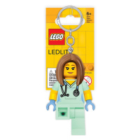 Брелок-фонарик LEGO Classic - Nurse (Медсестра)  LGL-KE156
