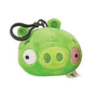 Мягкая игрушка-брелок "Свинка"Angry Birds 7 см, Plush Apple GT6367