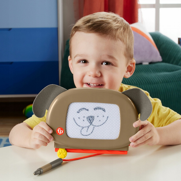 Магнитная доска для рисования Fisher-Price Doodle Pro Pup в виде собачки HYC27_HXX57