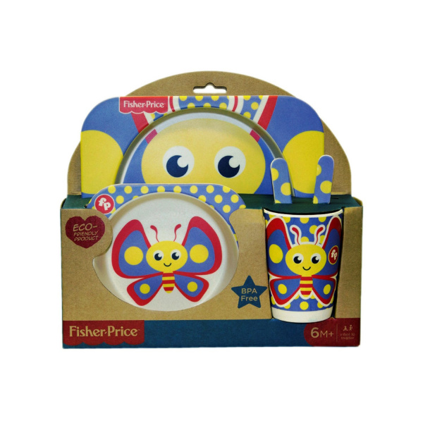Набор посуды Fisher Price бабочка