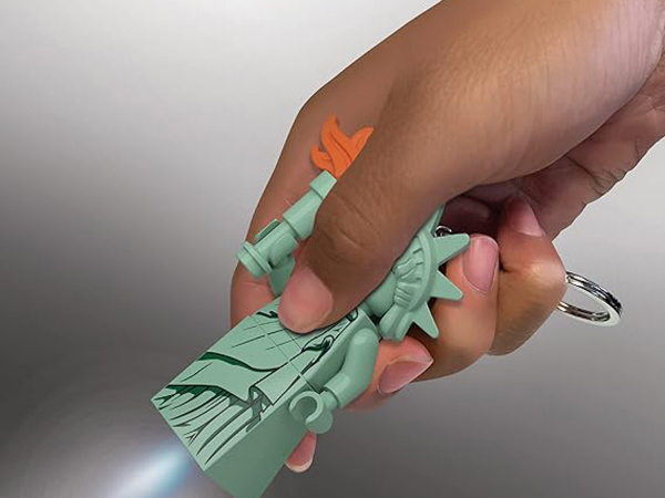 Брелок-фонарик LEGO Статуя Свободы LGL-KE158H