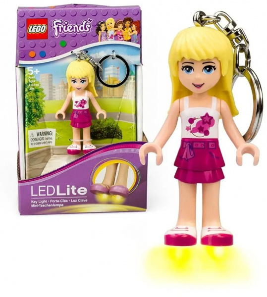Брелок-фонарик Lego Friends для ключей Stephanie LGL-KE22S
