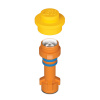 Фонарик Lego Movie 2 Emmet Оранжевый LGL-FL2