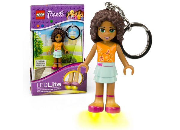 Брелок-фонарик для ключей LEGO  Friends - Андреа LGL-KE22А