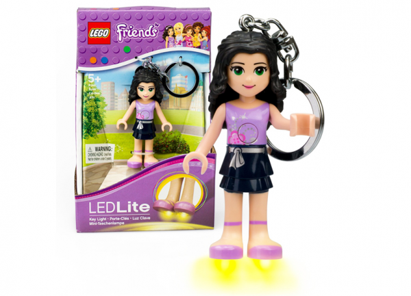 Брелок-фонарик для ключей LEGO Friends - ЭММА LGL-KE22E
