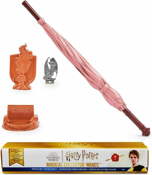 Коллекционная Волшебная Палочка-сюрприз Wizarding World с подставкой 6068014