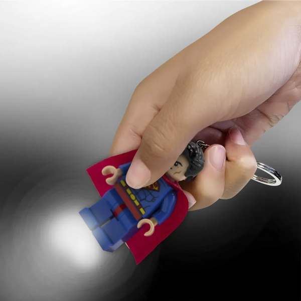 Брелок-фонарик LEGO DC Superman LGL-KE39H